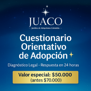 Cuestionario orientativo para adopción de niños en Colombia